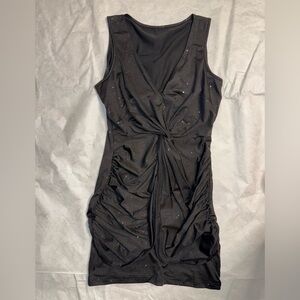 Elegant Black Sleeveless Dress